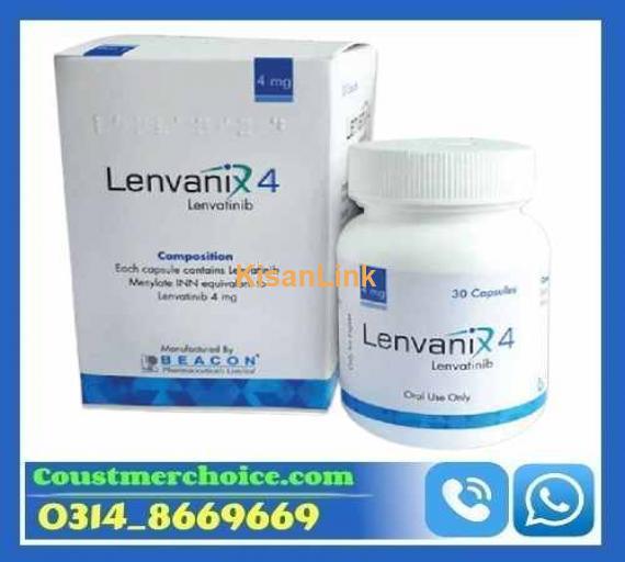 Lenbatinib 4mg Capsules In Pakistan/03148669669