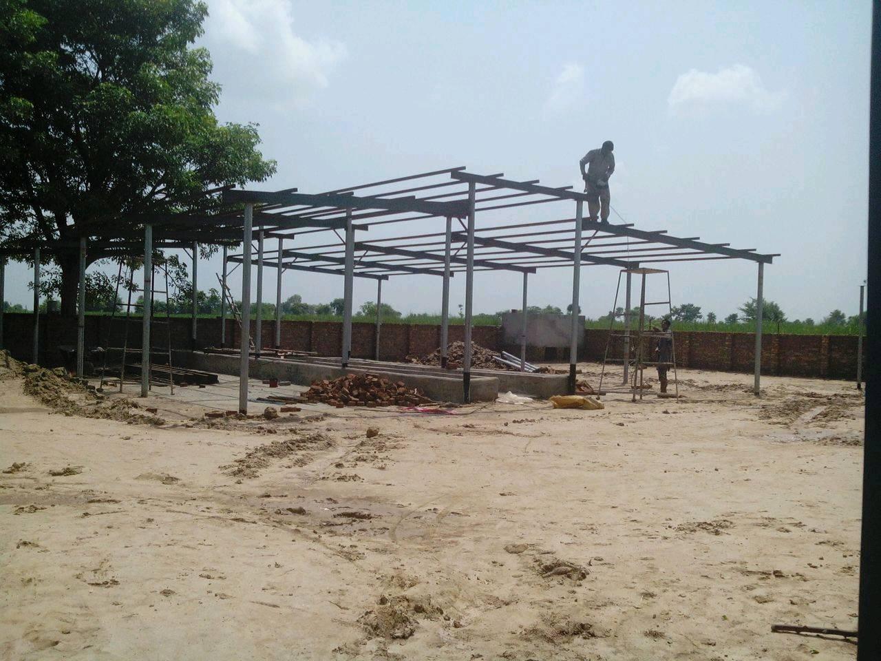 We offer construction of all types dairy shed