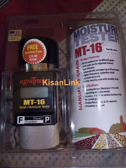 Grain Moisture Tester AgraTronix MT-16 USA Available. - Kisanlink